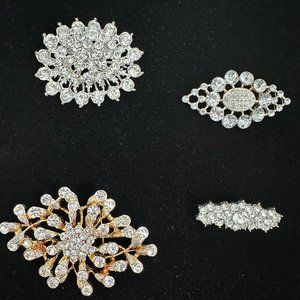 Brooches - Wedding Crystal